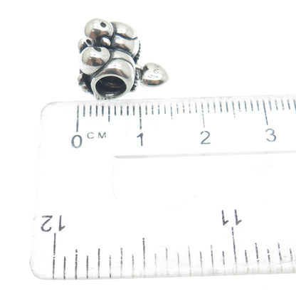 PANDORA 925 Sterling Silver Vintage Love Birds Bead Charm
