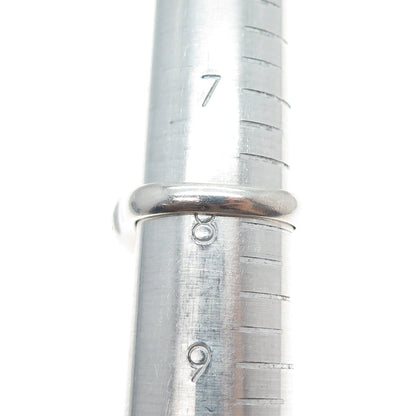 925 Sterling Silver Round-Cut C Z Sparkle Dome Ring Size 8