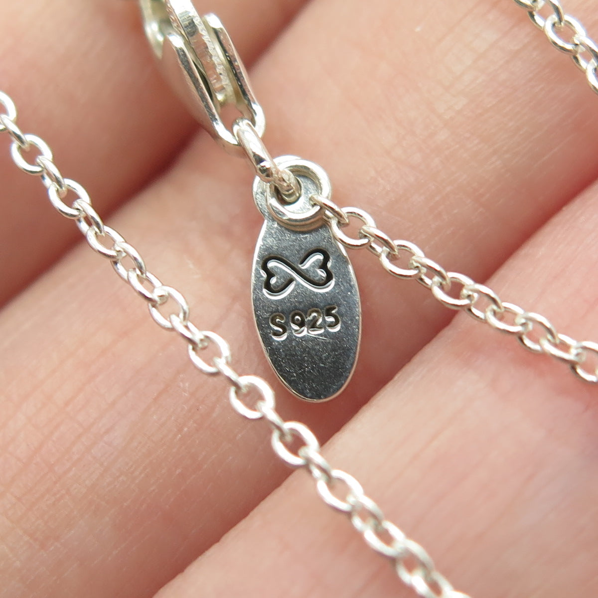 925 Sterling Silver "Matthew" Personalized Cable Chain Necklace 16"