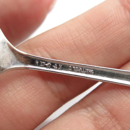 925 Sterling Silver Antique Art Deco R. Wallace & Sons Mfg. States Cities Spoon