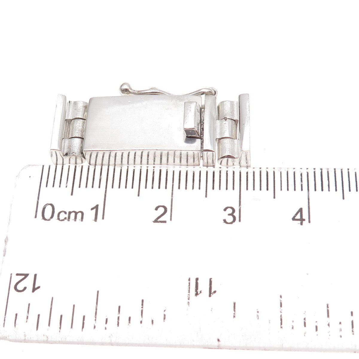 Serge DeNimes 925 Sterling Silver Vintage England Bracelet / Necklace Box Lock