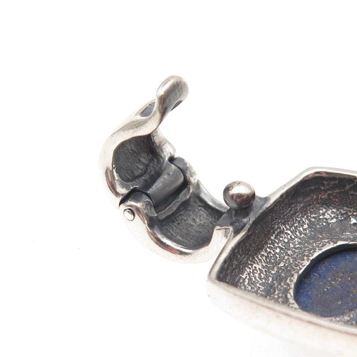 ESPO SIG Joseph Esposito 925 Sterling Silver Vintage Real Lapis Charm Pendant