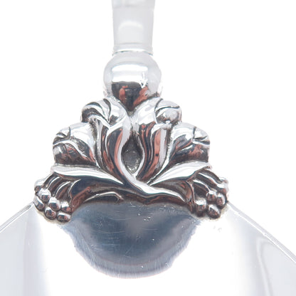 GEORG JENSEN 925 Sterling Silver Antique 1915 Denmark Vegetable Spoon