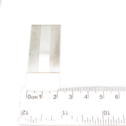 TIFFANY & CO. 925 Sterling Silver Vintage Ribbed Money Clip
