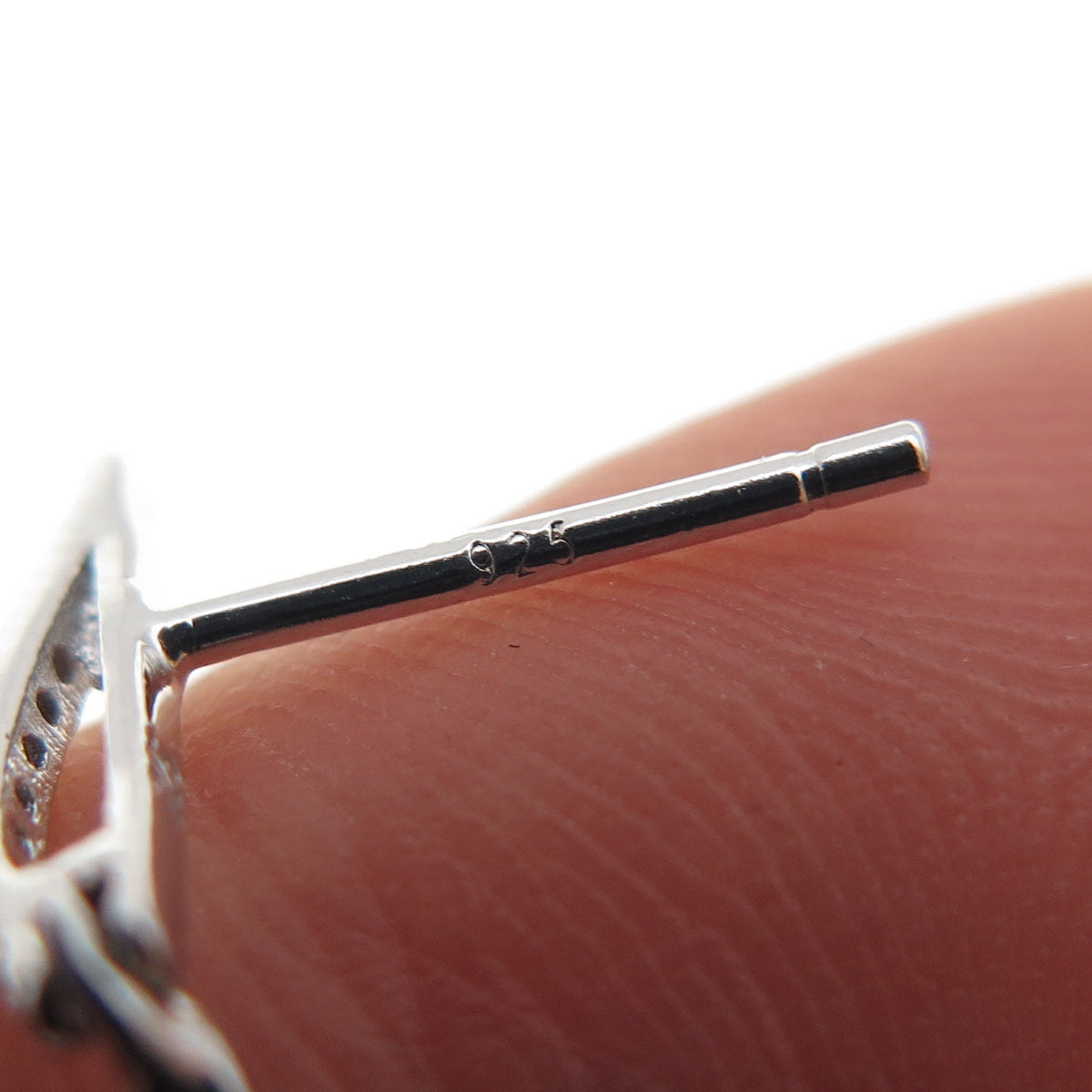 925 Sterling Silver Real Round-Cut Smoky Quartz Dangle Earrings