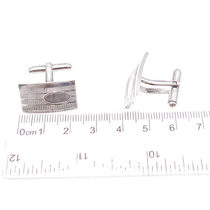 Hayward 925 Sterling Silver Antique Art Deco Cufflinks
