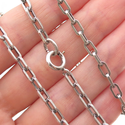 Napier 925 Sterling Silver Vintage Cable Chain Necklace 20"