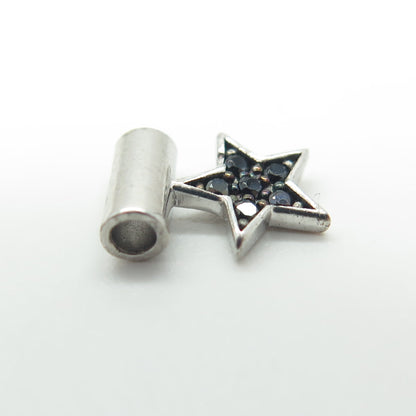 NOMINATION Italy 925 Sterling Silver Black Spinel Star SeiMia Pendant