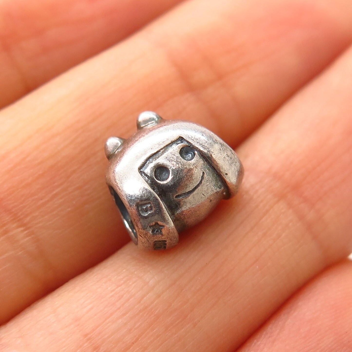 925 Sterling Silver Chamilia Little Girl Design Bead Charm