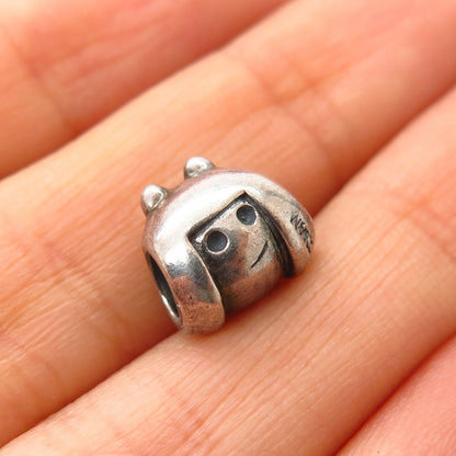 925 Sterling Silver Chamilia Little Girl Design Bead Charm