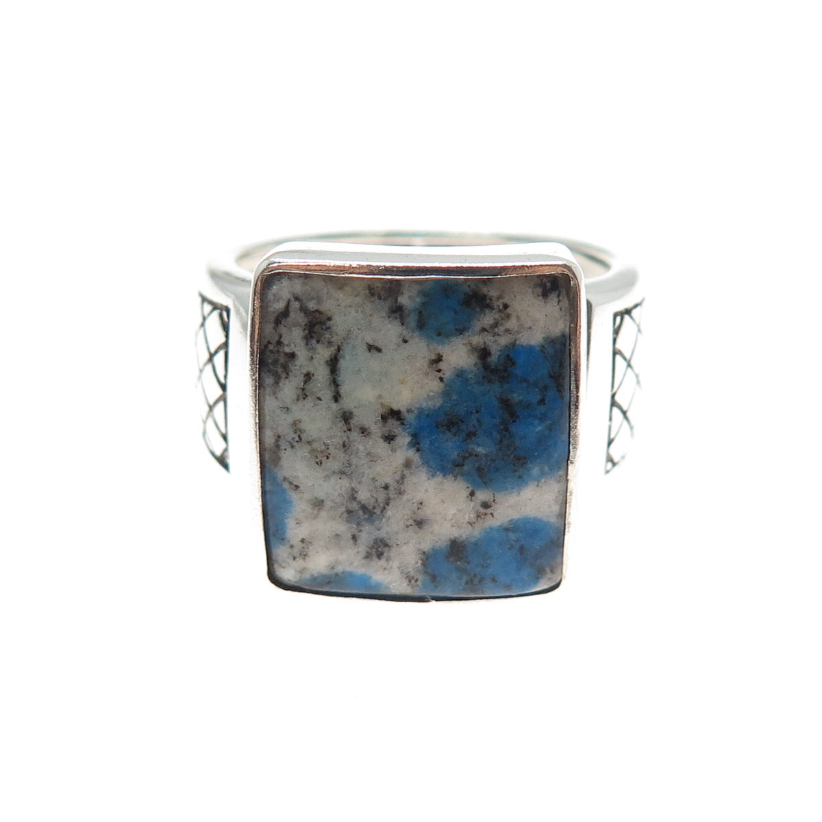PHLD PlayHardLookDope 925 Sterling Silver Real K2 Jasper Ring Size 10.75