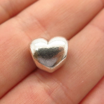 925 Sterling Silver Pandora Heart Shape Bead Charm