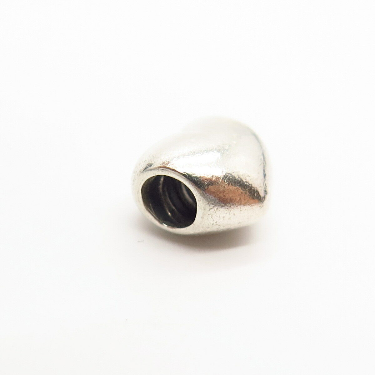 925 Sterling Silver Pandora Heart Shape Bead Charm