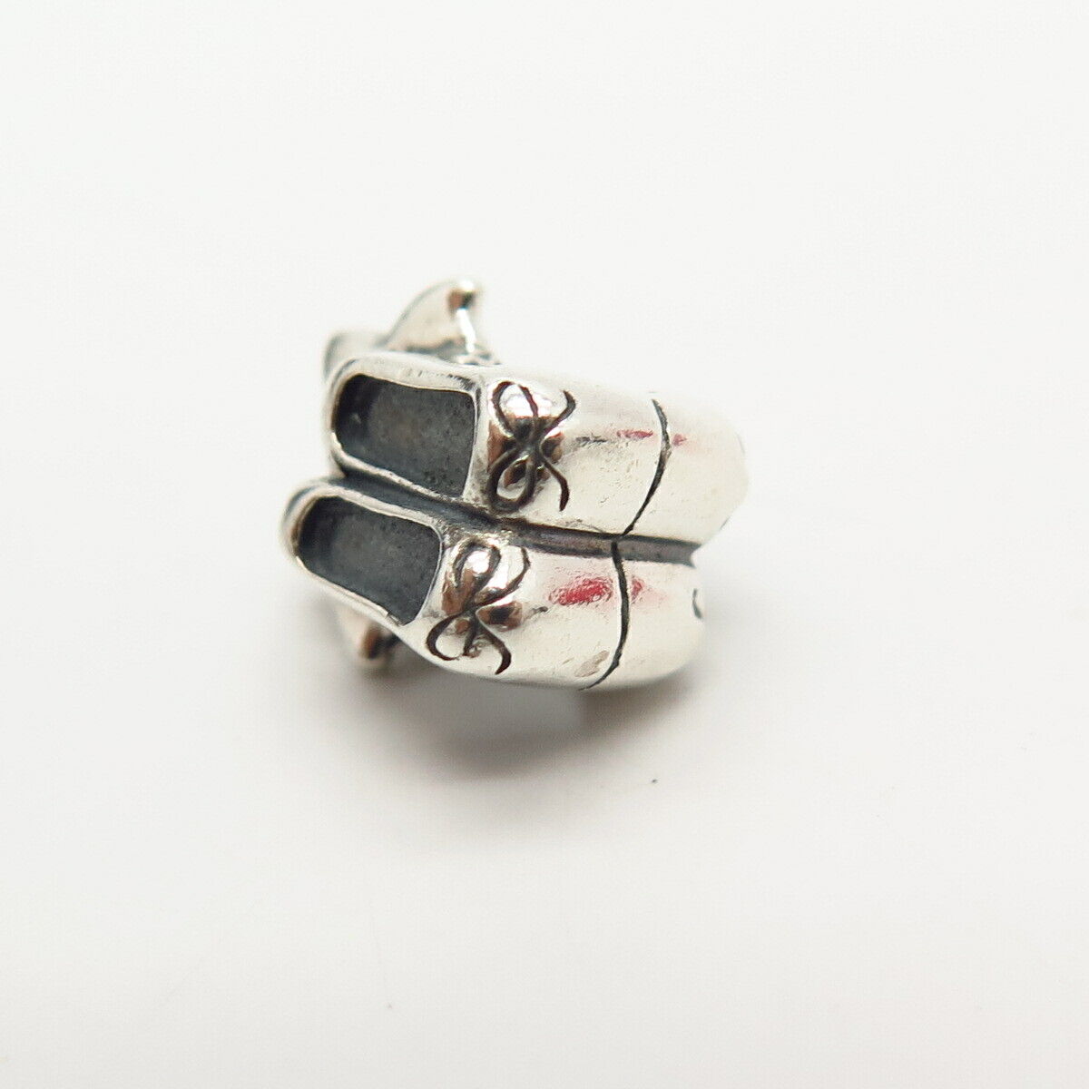 925 Sterling Silver Chamilia Ballet Pointe Shoes Bead Charm