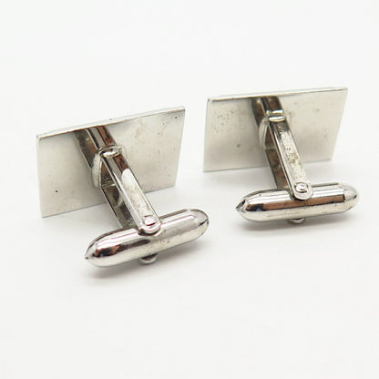 925 Sterling Silver Vintage Lamode Classic Cufflinks