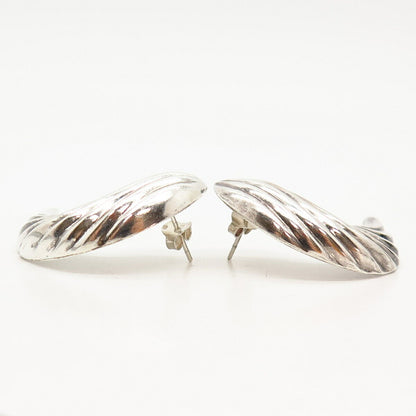 925 Sterling Silver Vintage Wings Design Earrings