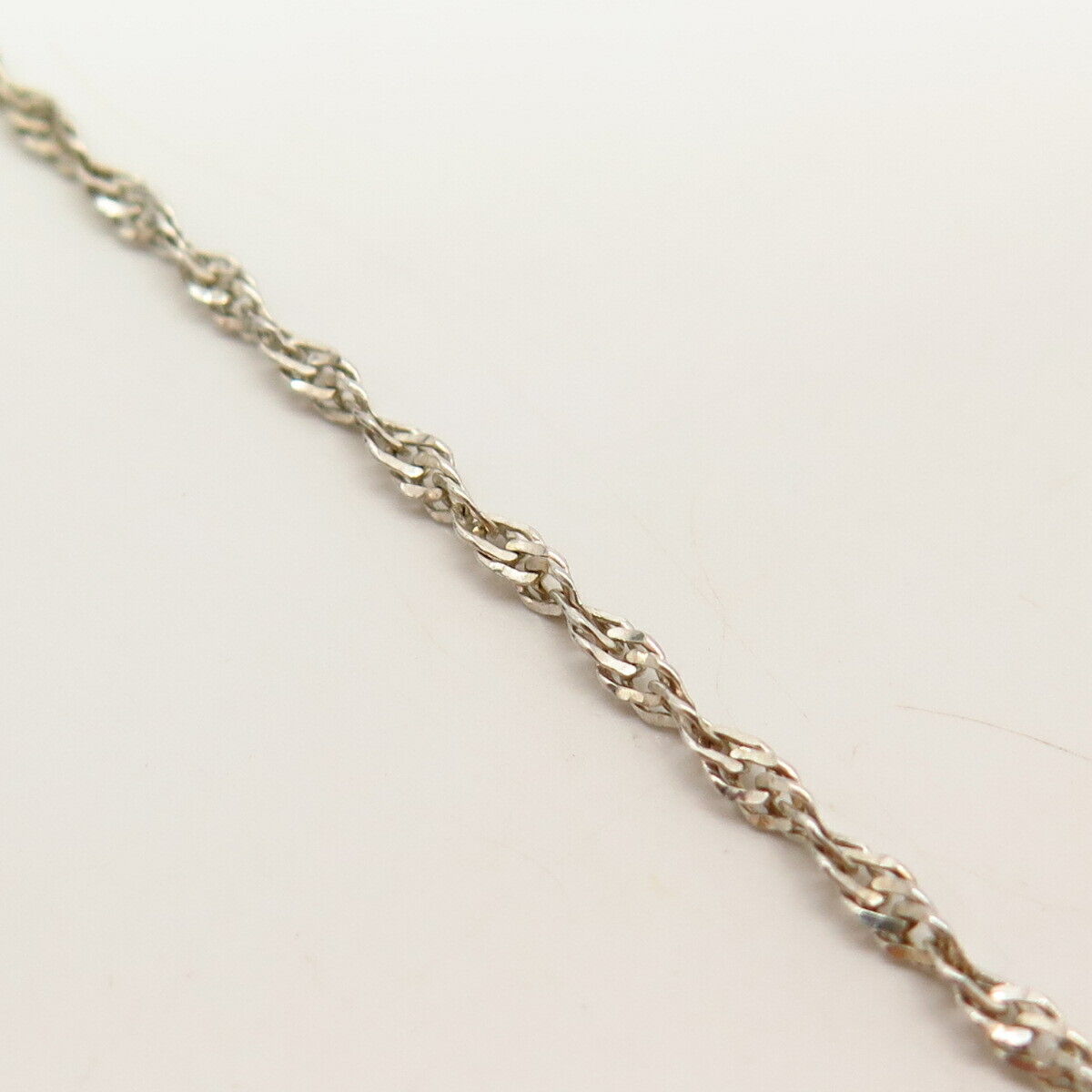 925 Sterling Silver Italy Prince-of-Wales Link Bracelet 7"