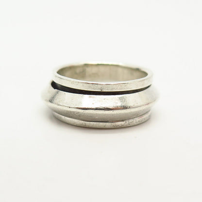 925 Sterling Silver Rotating Band Ring Size 5.5