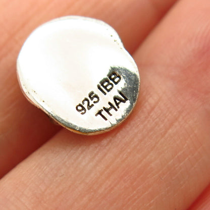 925 Sterling Silver International Billion Brokers "Goteam" Cap Design Charm