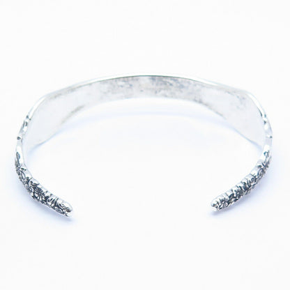 925 Sterling Vintage International Silver "Du Barry" Cuff Bracelet 7"