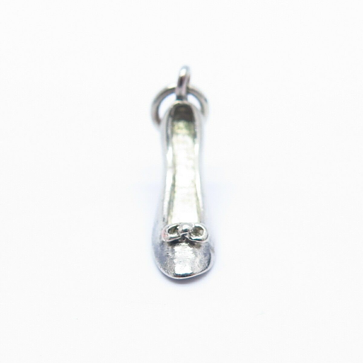 925 Sterling Silver Lady's Shoe Charm Pendant