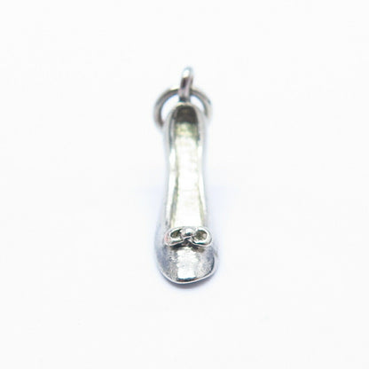 925 Sterling Silver Lady's Shoe Charm Pendant