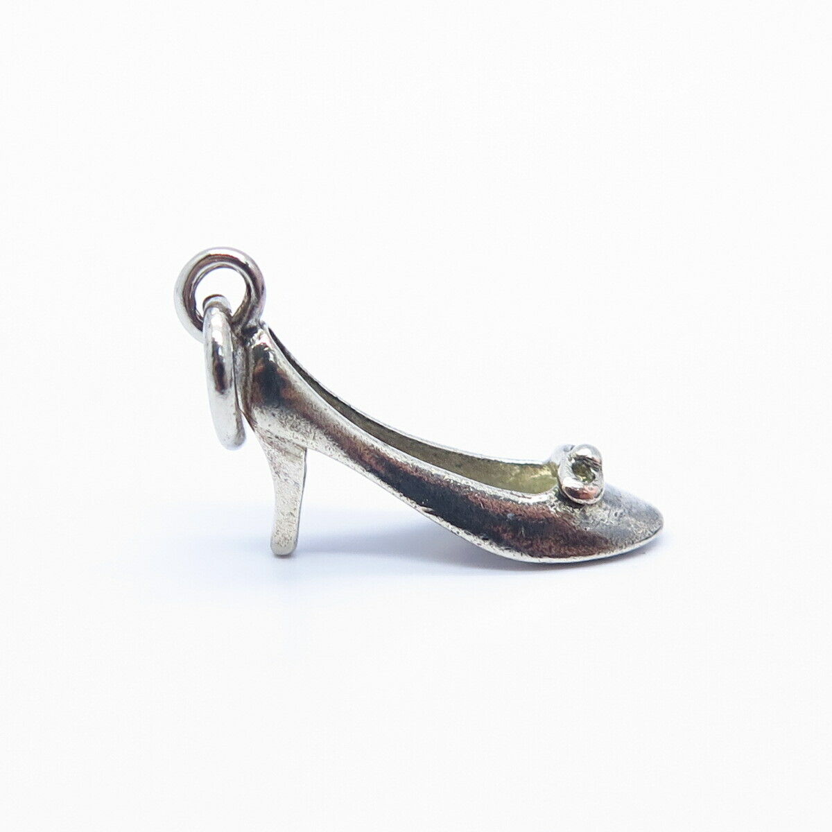 925 Sterling Silver Lady's Shoe Charm Pendant