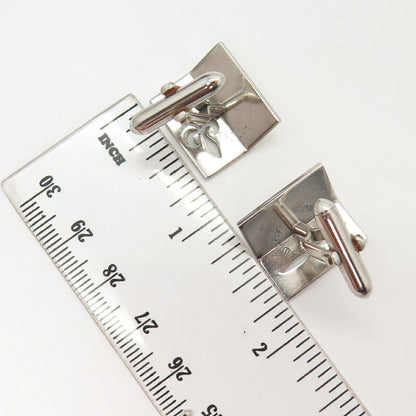 925 Sterling Silver Vintage Swank Inc. Sword Design Cufflinks