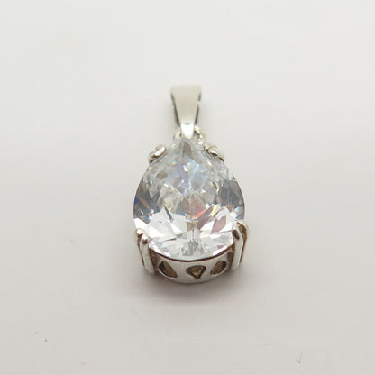 925 Sterling Silver Teardrop Design Pendant