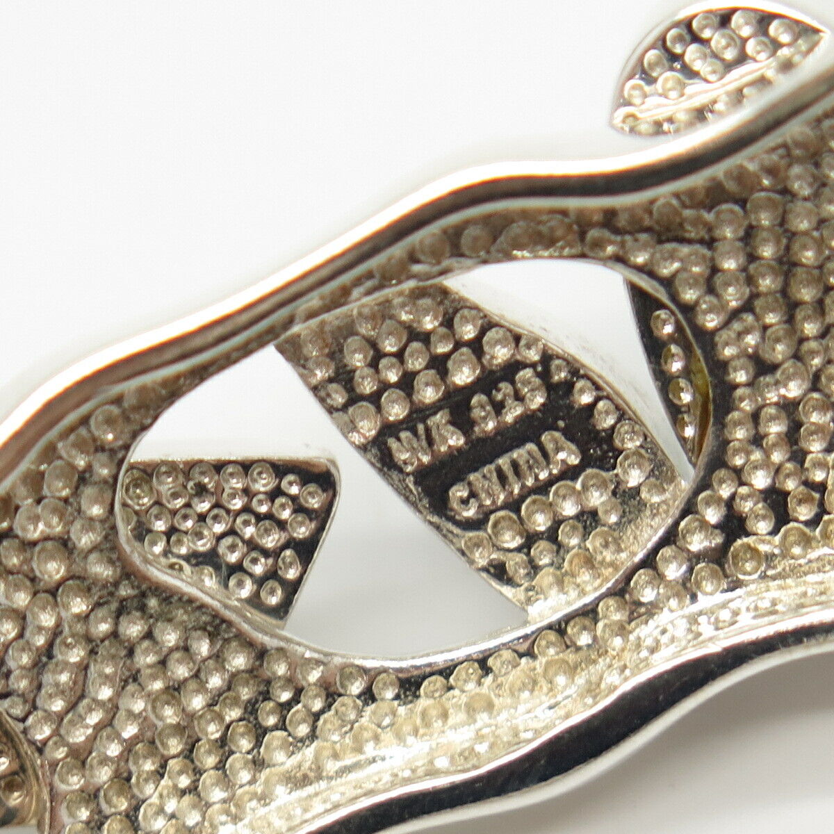 925 Sterling Silver Vintage Opal Gem Inlay Geometric Shapes Cuff Bracelet 6.5"