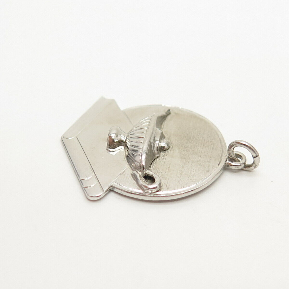 925 Sterling Silver Vintage Aladdin Lamp Pendant