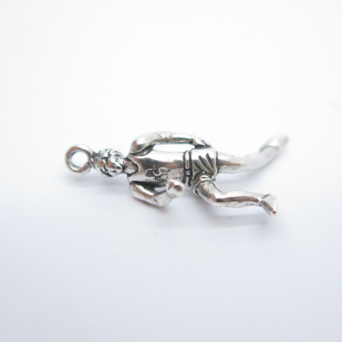 925 Sterling Silver Vintage Sunwest Runner Sportsman Pendant