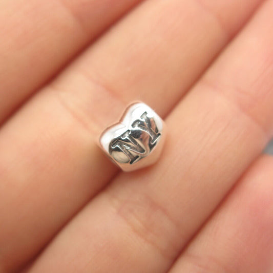 925 Sterling Silver Chamilia "NY" Bead Charm