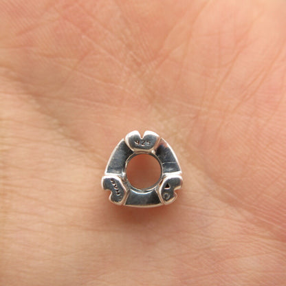 925 Sterling Silver Chamilia Modernist Bead Charm