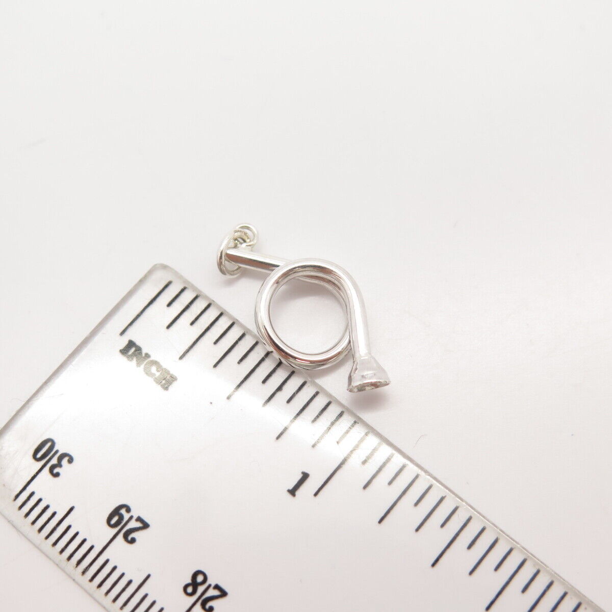 925 Sterling Silver Vintage Pipe Charm Pendant