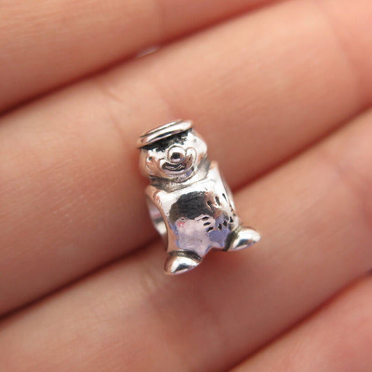 925 Sterling Silver Pandora Cartoon Bead Charm