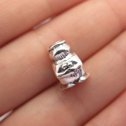 925 Sterling Silver Pandora Cartoon Bead Charm