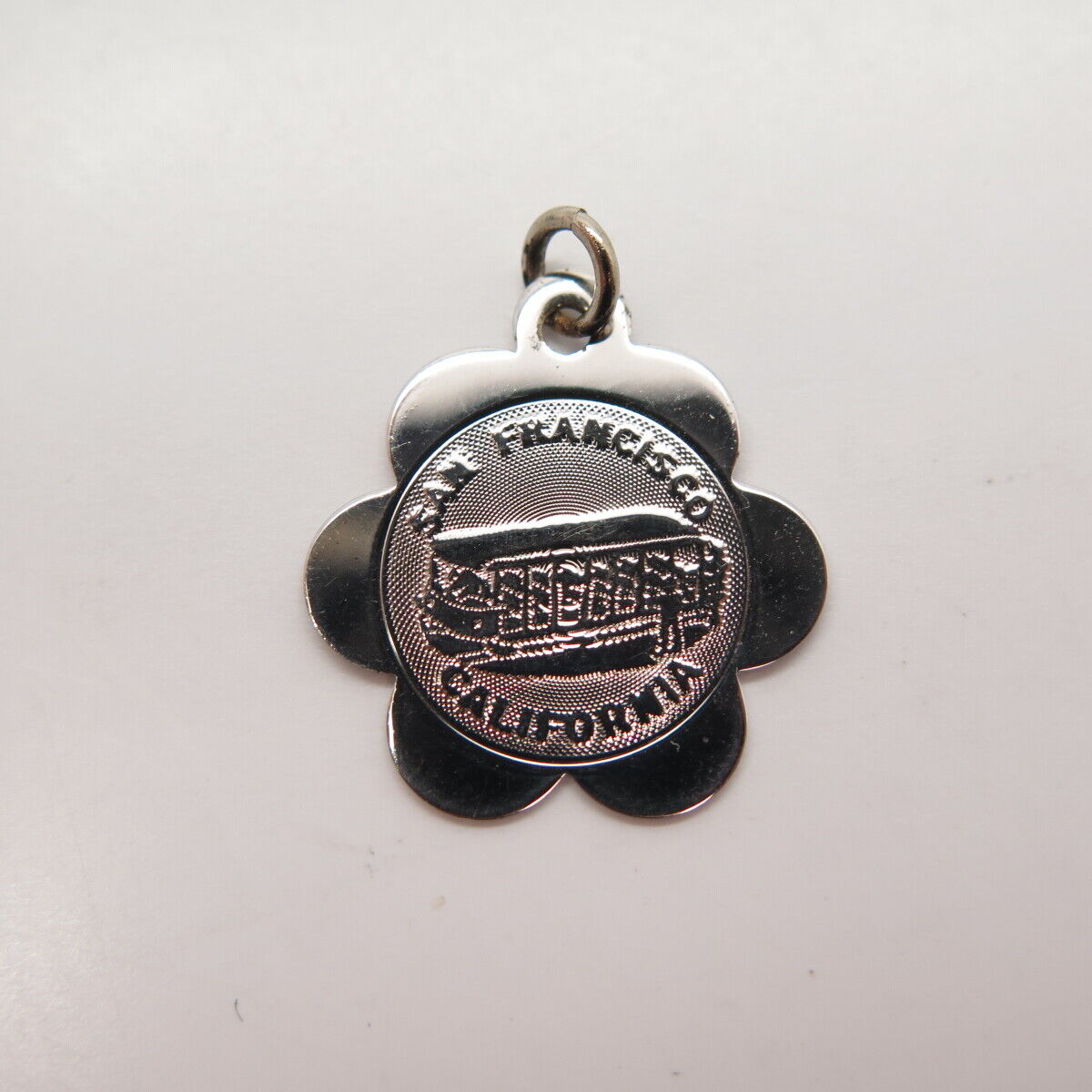 925 Sterling Silver Vintage "San Francisco California" Pendant