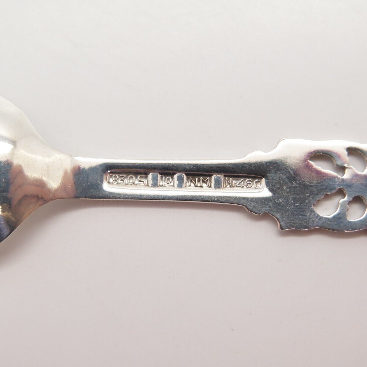 830S Silver Norway Bergen Brodrene Lohne KLOSTER Pattern Demitasse Spoon