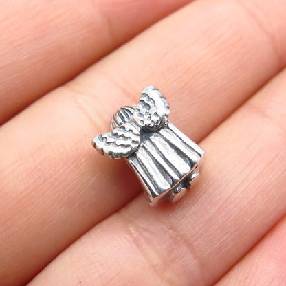 925 Sterling Silver Pandora Angel Bead Charm