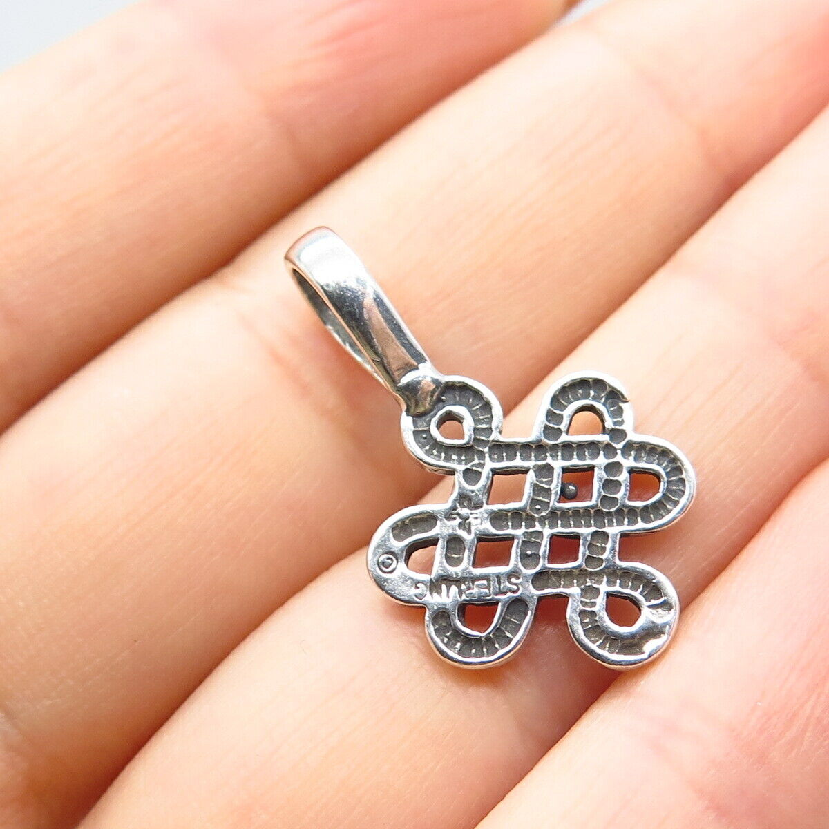 925 Sterling Silver Vintage Sunwest Celtic Pendant