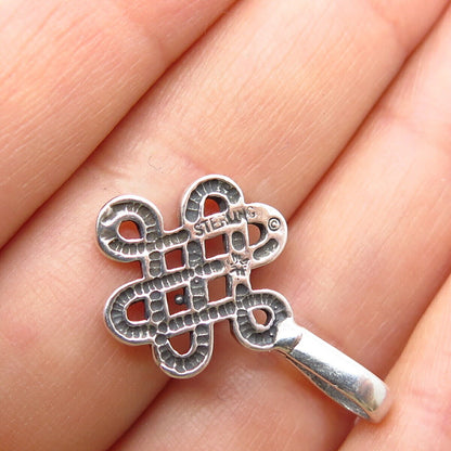 925 Sterling Silver Vintage Sunwest Celtic Pendant