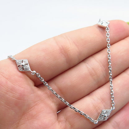 925 Sterling Silver Rolo Chain Necklace 18"