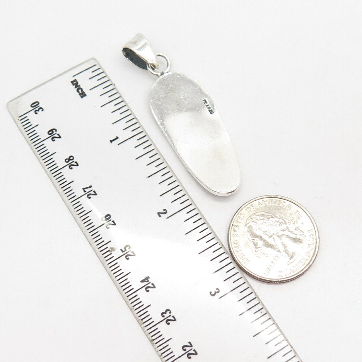 925 Sterling Silver Vintage Mexico Tribal God Pendant