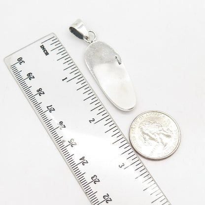 925 Sterling Silver Vintage Mexico Tribal God Pendant