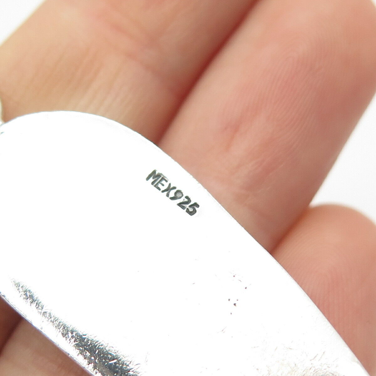 925 Sterling Silver Vintage Mexico Tribal God Pendant