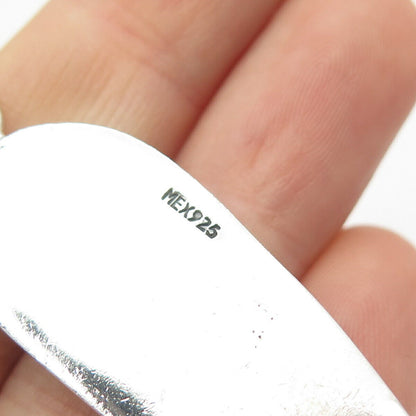 925 Sterling Silver Vintage Mexico Tribal God Pendant