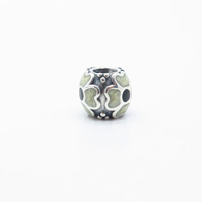 925 Sterling Silver Pandora Daisy Floral Bead Charm