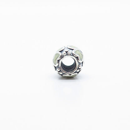 925 Sterling Silver Pandora Daisy Floral Bead Charm