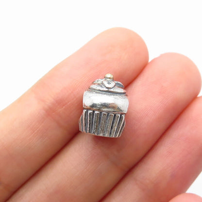 925 Sterling Silver Pandora Cake Bead Charm